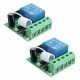 2Pcs DC12V 10A 1CH 433MHz Wireless Relay RF Remote Control Switch Receiver