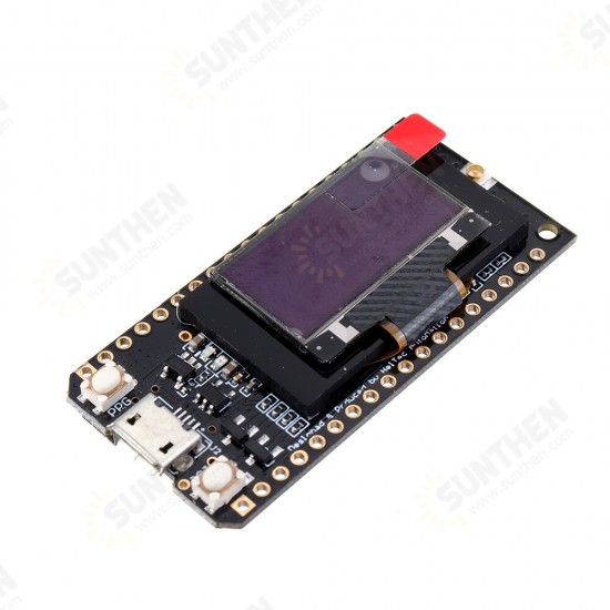 2Pcs CH9102X QFN28 LORA32 868MHz/915Mhz ESP32 LoRa OLED 0.96 Inch Blue Display bluetooth WIFI ESP-32 Development Board Module With Antenna