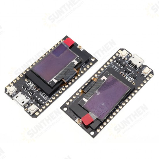 2Pcs CH9102X QFN28 LORA32 868MHz/915Mhz ESP32 LoRa OLED 0.96 Inch Blue Display bluetooth WIFI ESP-32 Development Board Module With Antenna