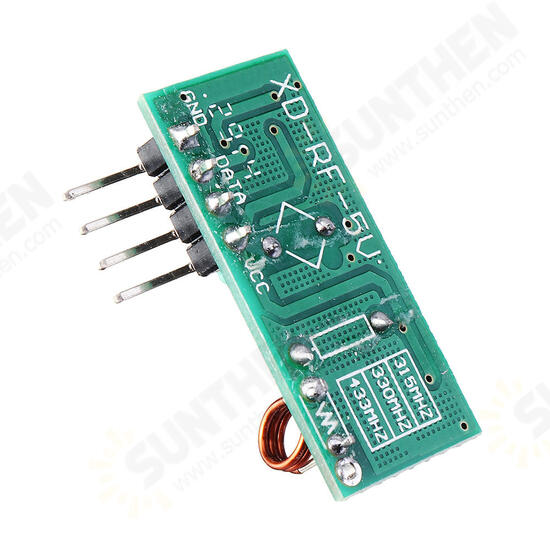 315MHz / 433MHz RF Wireless Receiver Module Board 5V DC for Smart Home Raspberry Pi /ARM/MCU DIY Kit