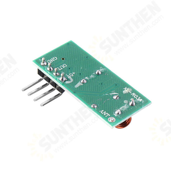 315MHz / 433MHz RF Wireless Receiver Module Board 5V DC for Smart Home Raspberry Pi /ARM/MCU DIY Kit