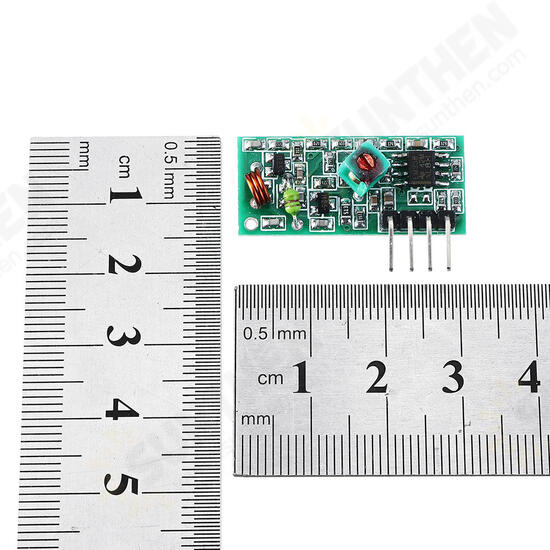 315MHz / 433MHz RF Wireless Receiver Module Board 5V DC for Smart Home Raspberry Pi /ARM/MCU DIY Kit