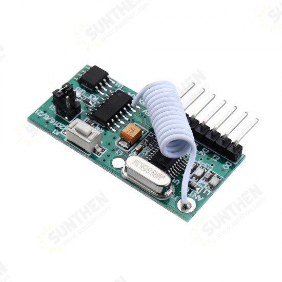 3pcs 315MHz Wireless Receiving Control Module Superheterodyne Remote Control Switch Module