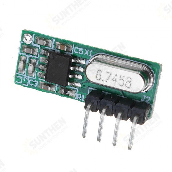 3pcs RX500A 433MHz High Sensitivity Superheterodyne Wireless Receiver Module