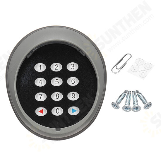 433.92 MHz 8-bit Wireless Remote Control Combination Lock Module Built-in 2x button Battery