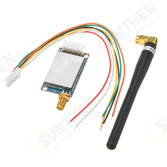 433MHz SV611 Industrial Wireless Serial Port Data Transmission Module 100mW Si4432 TTL 232 485