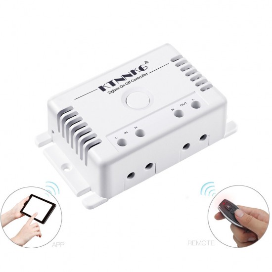 433MHz Voice APP Remote Control Switch Relay Smart Switch 10A Smart ON-OFF Device