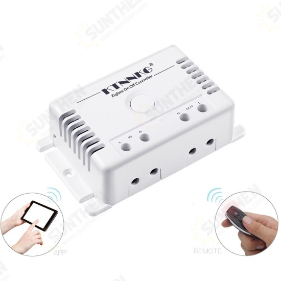 433MHz Voice APP Remote Control Switch Relay Smart Switch 10A Smart ON-OFF Device