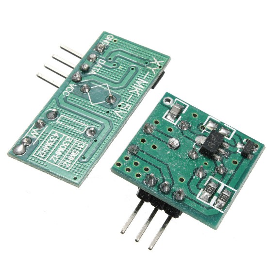 433Mhz Wireless Receiver Module RF Transmitter Kit For ARM MCU