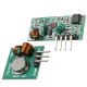 433Mhz Wireless Receiver Module RF Transmitter Kit For ARM MCU