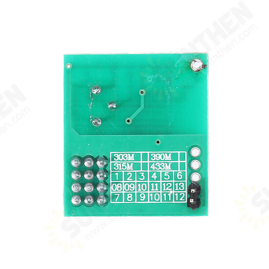 5pcs 315MHZ Wireless Transmitter Receiving Module ASK DC 9V-12V EV1527 Remote Control Switch Board