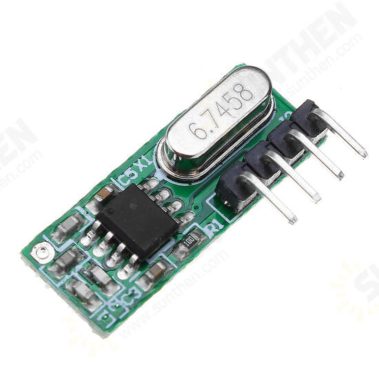 5pcs RX500A 433MHz High Sensitivity Superheterodyne Wireless Receiver Module