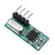 5pcs RX500A 433MHz High Sensitivity Superheterodyne Wireless Receiver Module