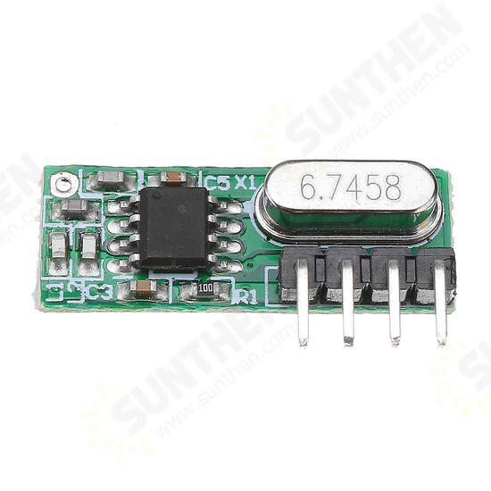 5pcs RX500A 433MHz High Sensitivity Superheterodyne Wireless Receiver Module 5pcs RX500A 433MHz High Sensitivity Superheterodyne Wireless Receiver Module