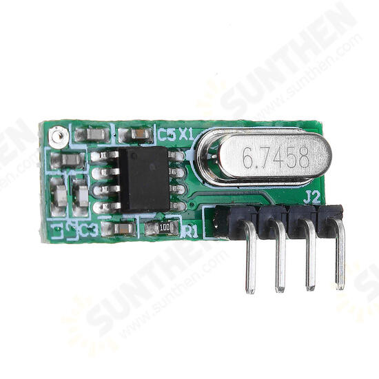5pcs RX500A 433MHz High Sensitivity Superheterodyne Wireless Receiver Module 5pcs RX500A 433MHz High Sensitivity Superheterodyne Wireless Receiver Module