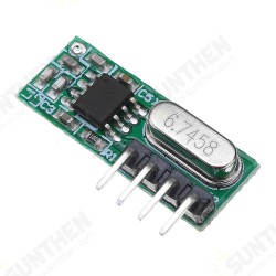 5pcs RX500A 433MHz High Sensitivity Superheterodyne Wireless Receiver Module 5pcs RX500A 433MHz High Sensitivity Superheterodyne Wireless Receiver Module