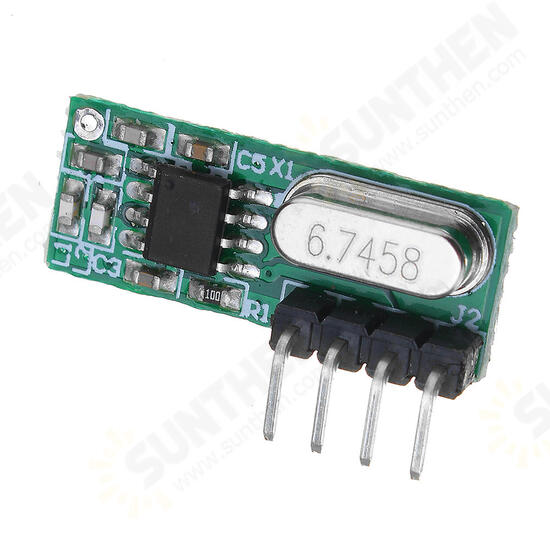 5pcs RX500A 433MHz High Sensitivity Superheterodyne Wireless Receiver Module