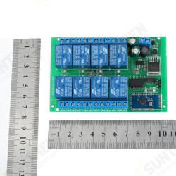 8 Channel Android Phone bluetooth Remote Control Relay Switch Module for Smart Home LED Lighting System DC 12V 8 Channel Android Phone bluetooth Remote Control Relay Switch Module for Smart Home LED Lighting System DC 12V