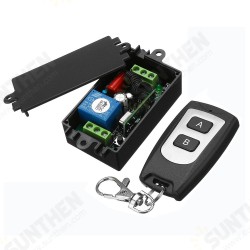 AC220V 1CH 10A Wireless Remote Control Switch Relay Output Radio Receiver Module With Waterproof Transmitter AC220V 1CH 10A Wireless Remote Control Switch Relay Output Radio Receiver Module With Waterproof Transmitter