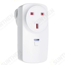 AC85V-250V Wireless Remote Control Socket UK Standard Socket with Smart Remote Controller AC85V-250V Wireless Remote Control Socket UK Standard Socket with Smart Remote Controller