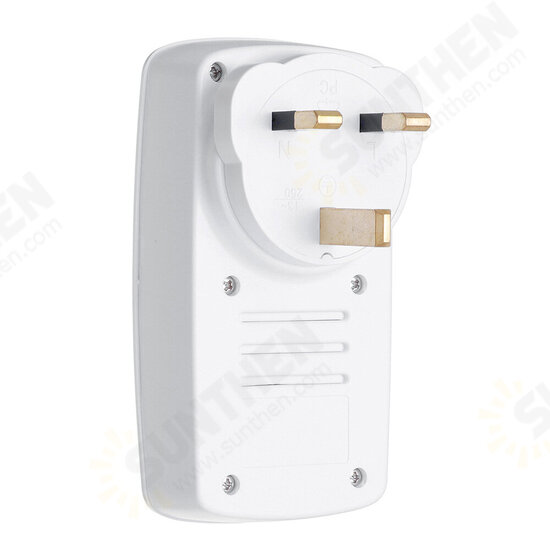 AC85V-250V Wireless Remote Control Socket UK Standard Socket with Smart Remote Controller