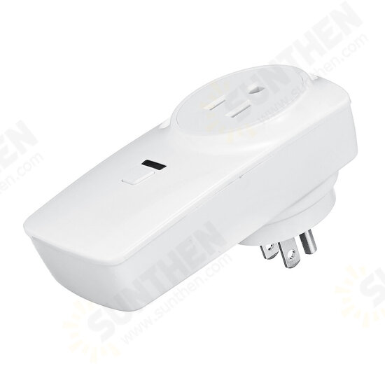 AC85V-250V Wireless Remote Control Socket US Standard Socket with Sticker Circular Remote Controller AC85V-250V Wireless Remote Control Socket US Standard Socket with Sticker Circular Remote Controller