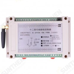 DC12V 24V 36V 868MHz 12 Channel Wireless Controller Bridge Crane System Receiver 868Mhz Remote Control DC12V 24V 36V 868MHz 12 Channel Wireless Controller Bridge Crane System Receiver 868Mhz Remote Control