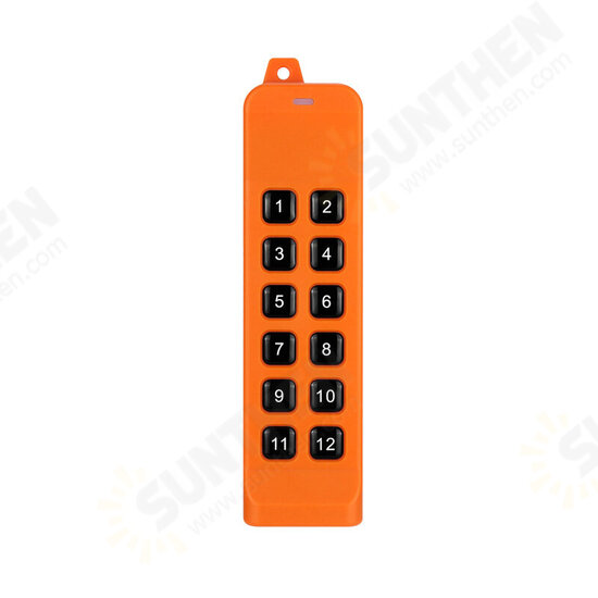 DC12V 24V 36V 868MHz 12 Channel Wireless Controller Bridge Crane System Receiver 868Mhz Remote Control DC12V 24V 36V 868MHz 12 Channel Wireless Controller Bridge Crane System Receiver 868Mhz Remote Control