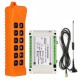 DC12V 24V 36V 868MHz 12 Channel Wireless Controller Bridge Crane System Receiver 868Mhz Remote Control DC12V 24V 36V 868MHz 12 Channel Wireless Controller Bridge Crane System Receiver 868Mhz Remote Control