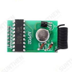 DC3-9V 315MHz/433MHZ Wireless Receiver Module High Power RF Wireless Transmission Receiving Board DC3-9V 315MHz/433MHZ Wireless Receiver Module High Power RF Wireless Transmission Receiving Board