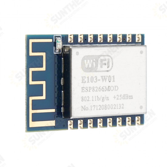 E103-W01 WIFI ESP8266EX 2.4GHz 100mW PCB Antenna IoT UHF Wireless Transceiver ESP8266 Transmitter and Receiver RF Module