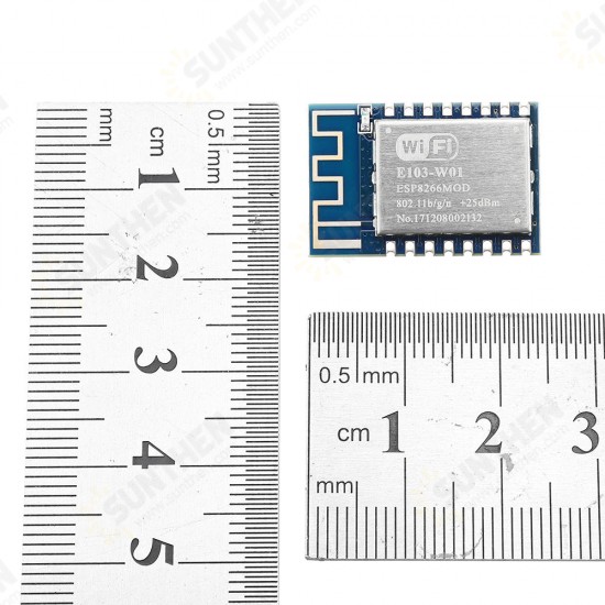 E103-W01 WIFI ESP8266EX 2.4GHz 100mW PCB Antenna IoT UHF Wireless Transceiver ESP8266 Transmitter and Receiver RF Module