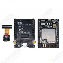 ESP32-CAM-MB-WiFi MICRO USB ESP32 Serial to WiFi ESP32 CAM Development Board CH340G 5V Bluetooth+OV2640 Camera+2.4G Antenna IPX ESP32-CAM-MB-WiFi MICRO USB ESP32 Serial to WiFi ESP32 CAM Development Board CH340G 5V Bluetooth+OV2640 Camera+2.4G Antenna IPX