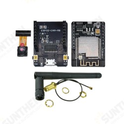 ESP32-CAM-MB-WiFi MICRO USB ESP32 Serial to WiFi ESP32 CAM Development Board CH340G 5V Bluetooth+OV2640 Camera+2.4G Antenna IPX ESP32-CAM-MB-WiFi MICRO USB ESP32 Serial to WiFi ESP32 CAM Development Board CH340G 5V Bluetooth+OV2640 Camera+2.4G Antenna IPX