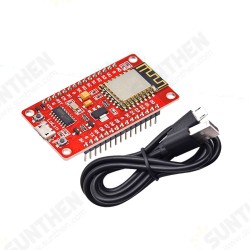 ESP8266 Serial Port WiFi Wireless Module NodeMCU Lua IoT Development Board ESP-12F CH340G ESP8266 Serial Port WiFi Wireless Module NodeMCU Lua IoT Development Board ESP-12F CH340G