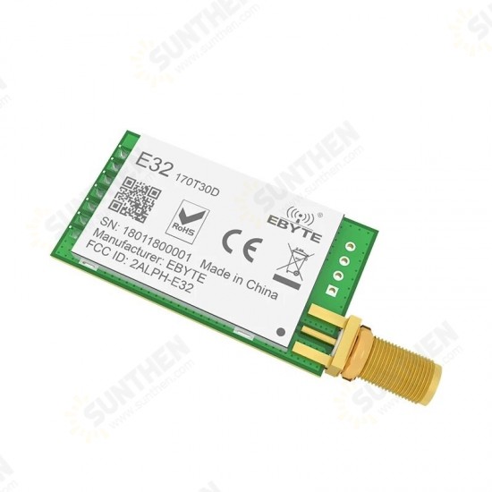 E32-170T30D SX1278 LoRa 170MHz 8km 1W UART Wireless Transceiver 8000m Long Radio Module