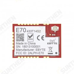 E70-433T14S2 CC1310 433MHz IOT SMD RF Wireless UHF Module UART IOT Wireless Transmitter and Receiver