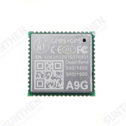 GPRS GPS Module A9G Module SMS Voice Wireless Data Transmission IOT GSM for Arduino - products that work with official Arduino boards GPRS GPS Module A9G Module SMS Voice Wireless Data Transmission IOT GSM for Arduino - products that work with official Arduino boards