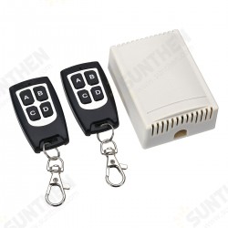 12V 4CH Channel 433Mhz Wireless Remote Control Switch With 2 Transmitter 12V 4CH Channel 433Mhz Wireless Remote Control Switch With 2 Transmitter