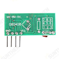 433Mhz RF Decoder Transmitter With Receiver Module Kit For ARM MCU Wireless for Arduino - products that work with official Arduino boards 433Mhz RF Decoder Transmitter With Receiver Module Kit For ARM MCU Wireless for Arduino - products that work with official Arduino boards