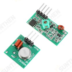 433Mhz RF Decoder Transmitter With Receiver Module Kit For ARM MCU Wireless for Arduino - products that work with official Arduino boards 433Mhz RF Decoder Transmitter With Receiver Module Kit For ARM MCU Wireless for Arduino - products that work with official Arduino boards