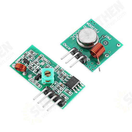 433Mhz RF Decoder Transmitter With Receiver Module Kit For ARM MCU Wireless for Arduino - products that work with official Arduino boards