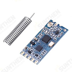 HC-12 433MHz SI4463 Wireless Serial Module Wireless Transceiver Transmission Serial Communication Data Board Remote 1000M HC-12 433MHz SI4463 Wireless Serial Module Wireless Transceiver Transmission Serial Communication Data Board Remote 1000M