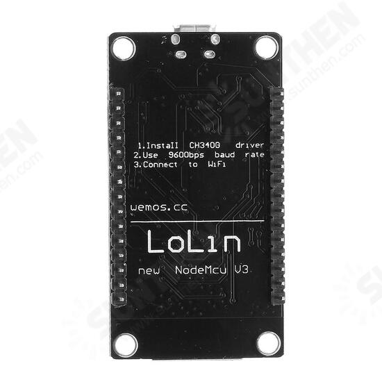 V3 NodeMcu Lua WIFI Development Board ESP8266 Serial Wifi Module