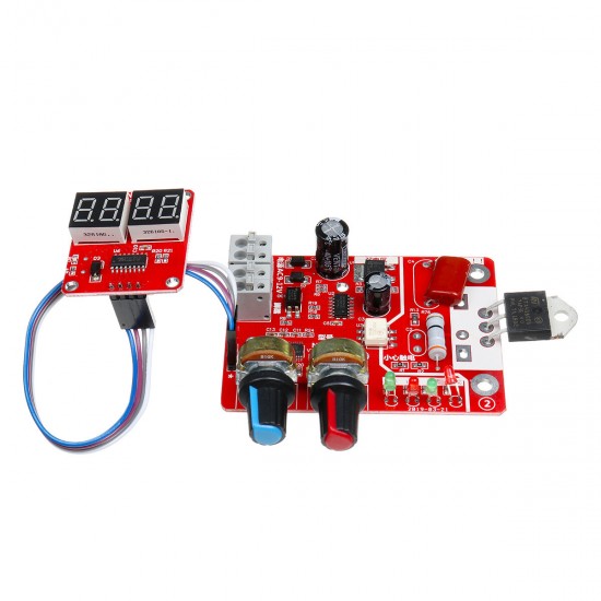 NY-D01 40A/100A Digital Display Spot Welding Module Time and Current Controller Panel Timing Ammeter Spot Welders Control Board