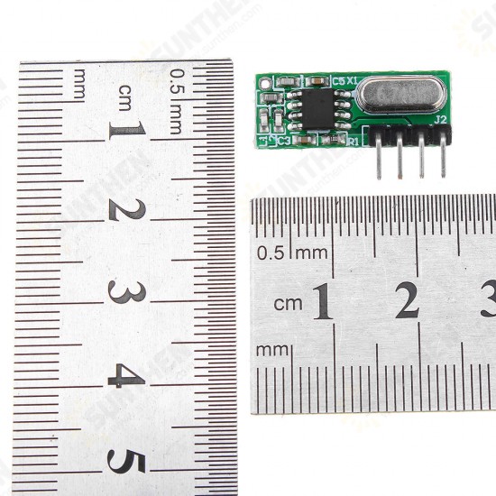 RX500A 433MHz High Sensitivity Superheterodyne Wireless Receiver Module RX500A 433MHz High Sensitivity Superheterodyne Wireless Receiver Module
