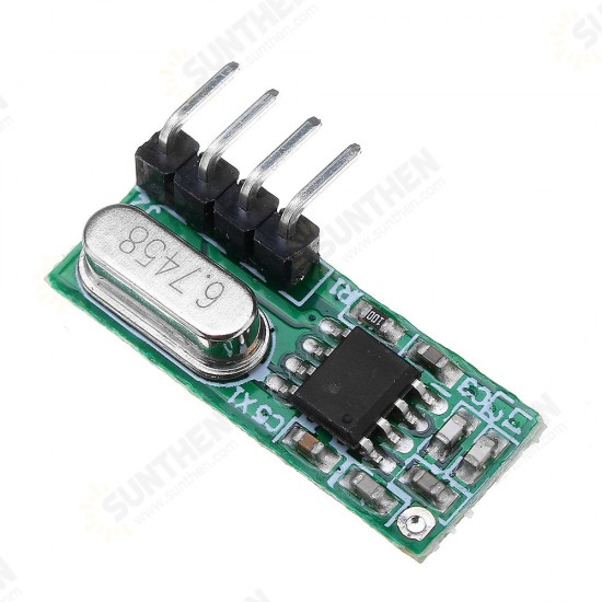 RX500A 433MHz High Sensitivity Superheterodyne Wireless Receiver Module RX500A 433MHz High Sensitivity Superheterodyne Wireless Receiver Module