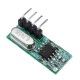 RX500A 433MHz High Sensitivity Superheterodyne Wireless Receiver Module RX500A 433MHz High Sensitivity Superheterodyne Wireless Receiver Module
