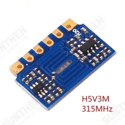 H5V3M/H5V4D 5V 315MHz 433MHz Wireless Remote Control Receiver Module Superheterodyne RF Board H5V3M/H5V4D 5V 315MHz 433MHz Wireless Remote Control Receiver Module Superheterodyne RF Board