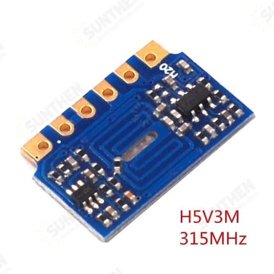 H5V3M/H5V4D 5V 315MHz 433MHz Wireless Remote Control Receiver Module Superheterodyne RF Board H5V3M/H5V4D 5V 315MHz 433MHz Wireless Remote Control Receiver Module Superheterodyne RF Board